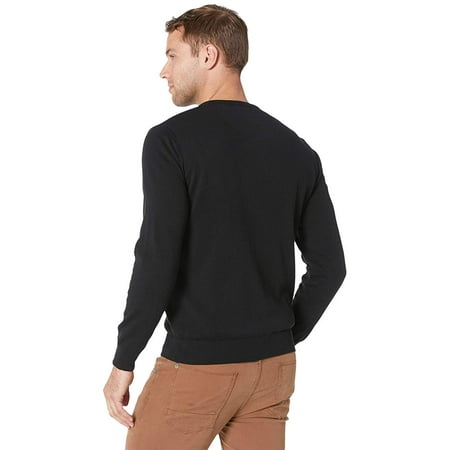 Lacoste Mens Long Sleeve Half Moon V Neck Jersey Sweater